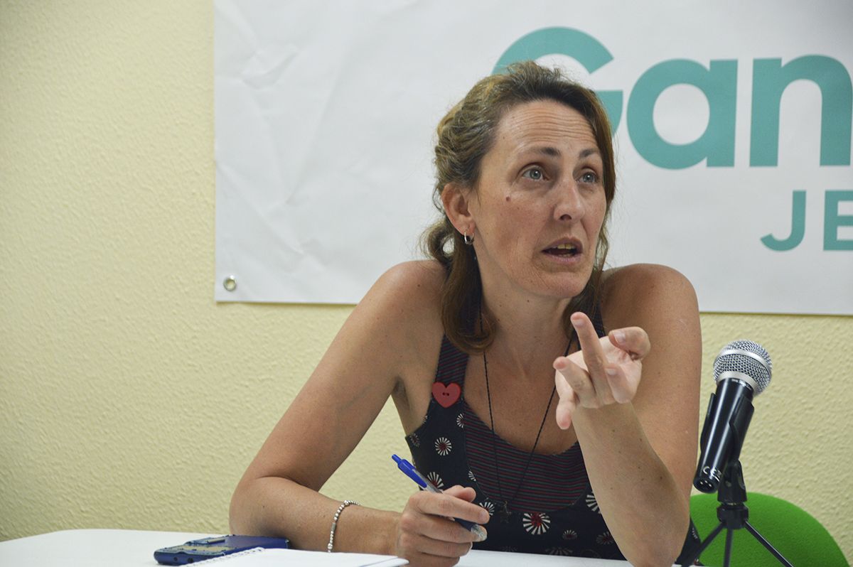 Ángeles 'Kika' González, portavoz de Ganemos Jerez, en una imagen reciente.