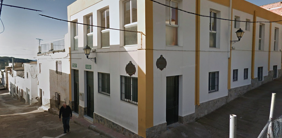 Una vista de Gérgal, el pueblo de Almería donde un padre ha matado a sus hijos.
