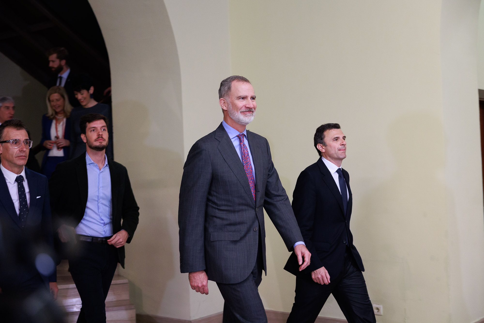 El rey Felipe VI, en una visita anterior a la ciudad con motivo del Tour del Talento de Cádiz.