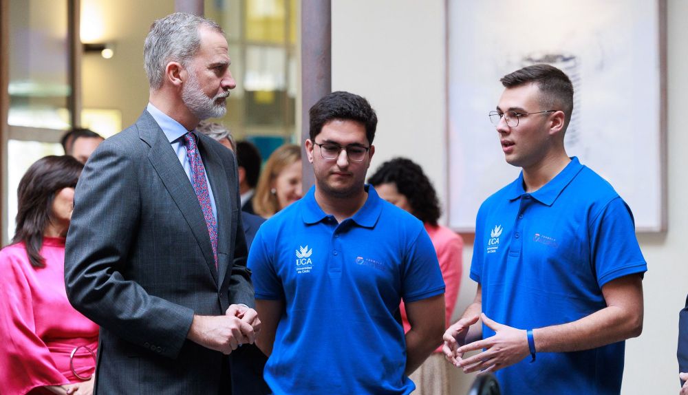 El rey Felipe VI en el Tour del Talento de Cádiz