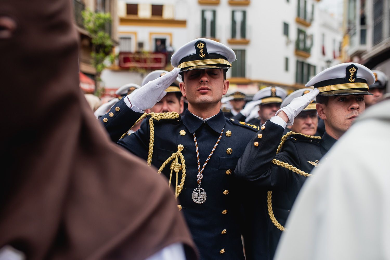 La salida del Carmen, este Miércoles Santo en Sevilla.