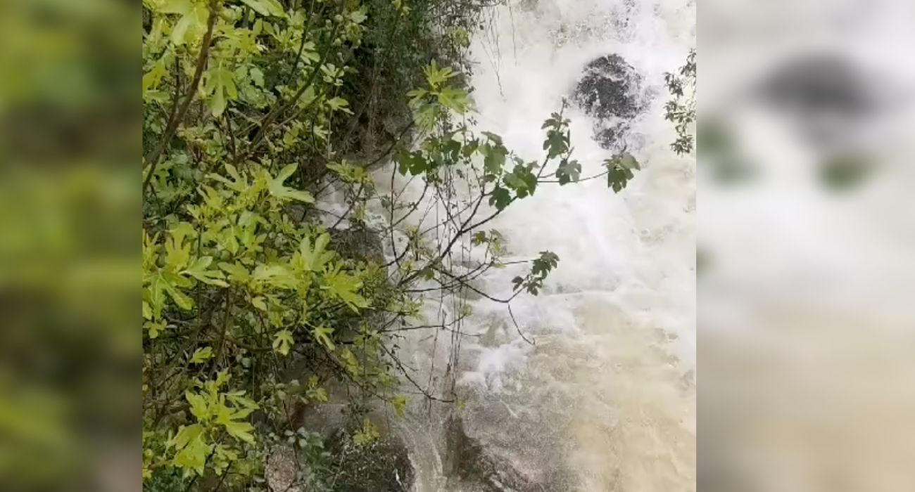 Así baja de espectacular el río Guadalete por Grazalema. Así baja de espectacular el río Guadalete por Grazalema.