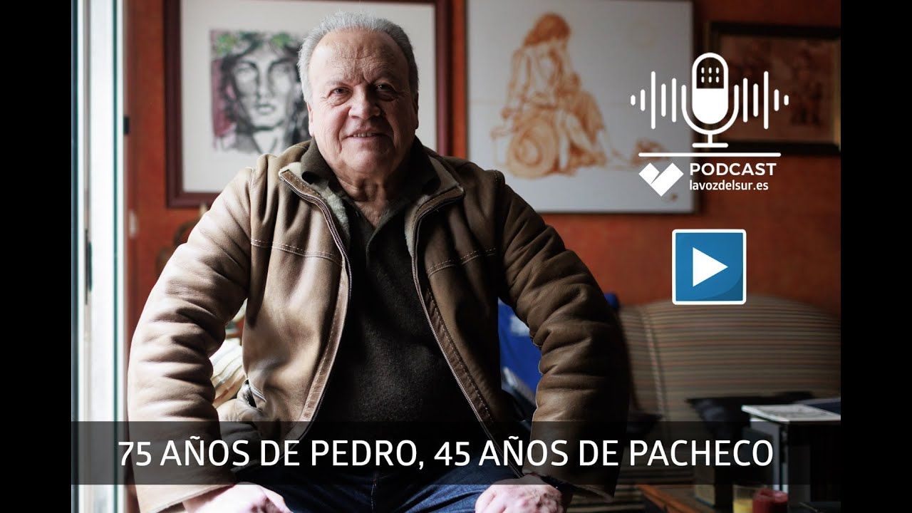 PODCAST | 75 años de Pedro, 45 años de Pacheco. El histórico andalucista, retratado en su casa en Jerez esta semana.