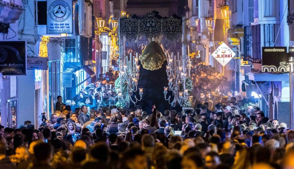 Imagen de la Semana Santa en San Fernando.