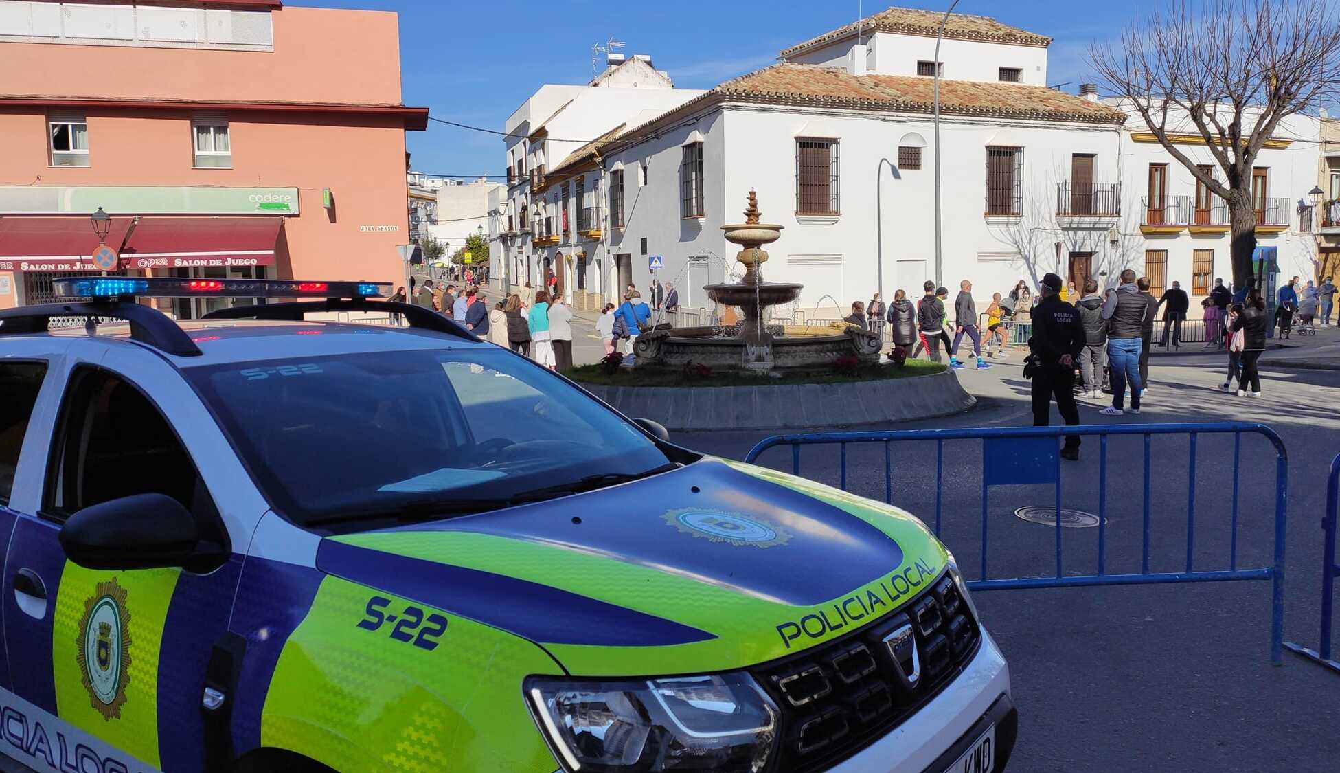 La Policía Local de Écija, en una imagen de archivo.
