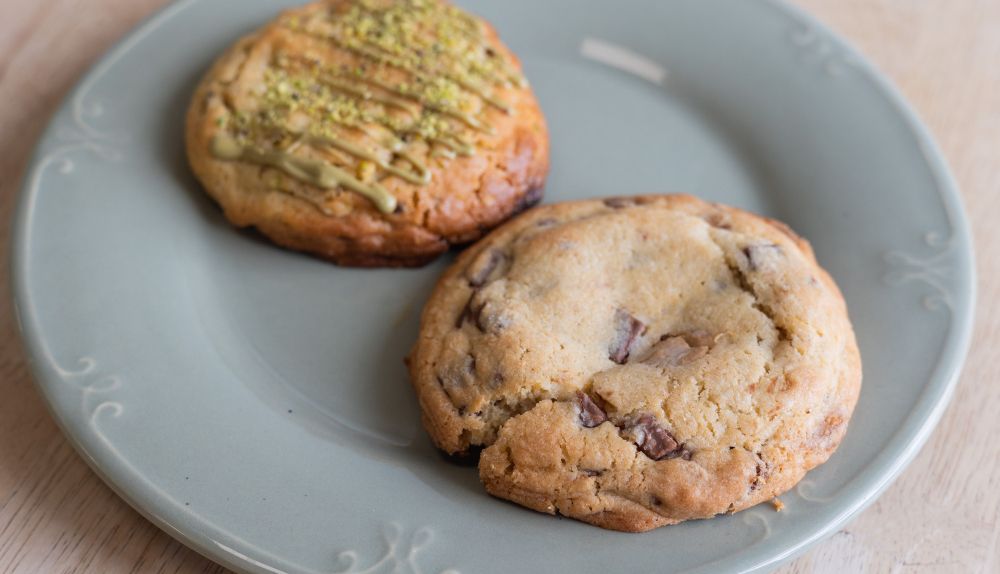 Galletas recién hechas.