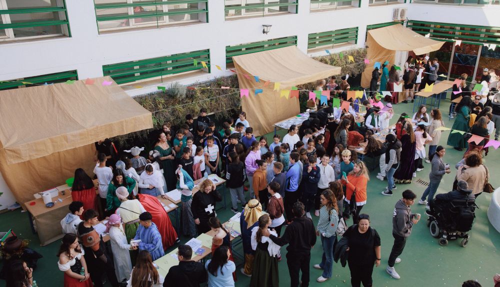 La Feria Medieval de Proyecto transversal del I.E.S. La Algaida de Puerto Real 