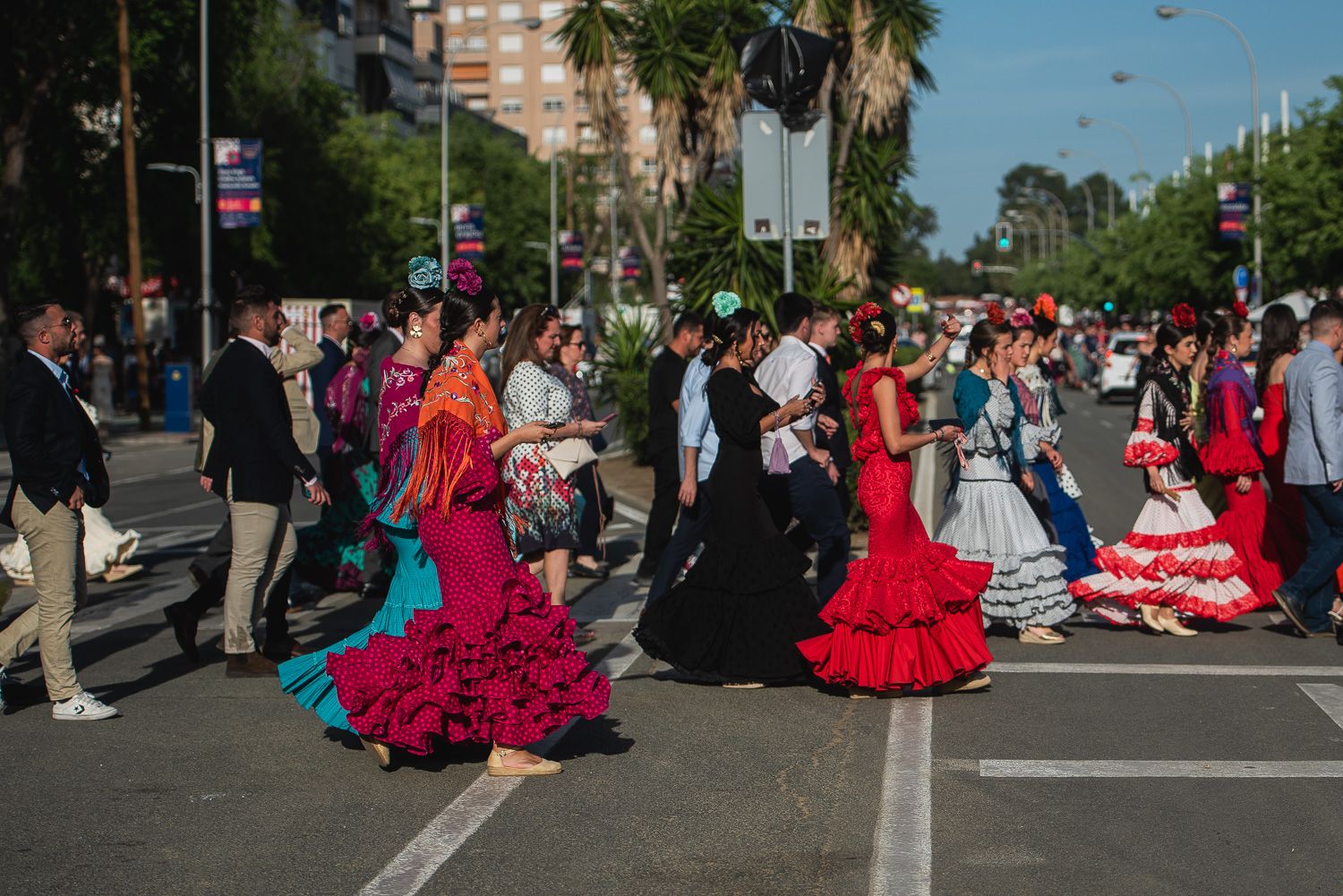 El domingo de la Feria de Sevilla en 2024.