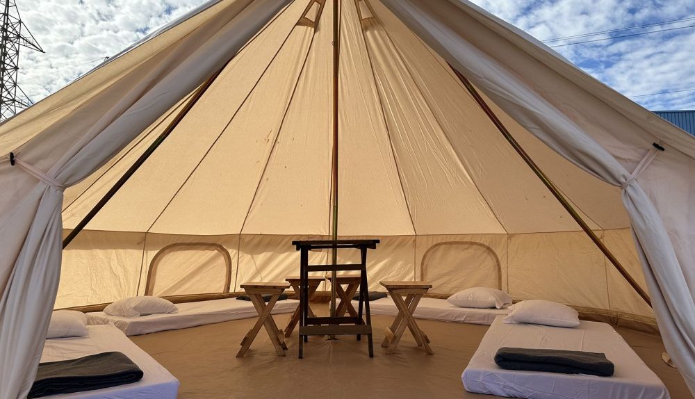 Las más 'glamurosas', en la imagen el modelo Bell Tent.
