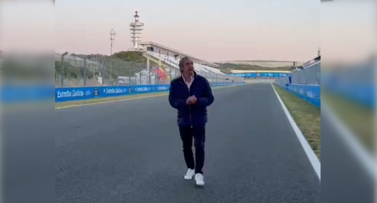 Josep Pedrerol alucina con el Circuito de Jerez. Josep Pedrerol alucina con el Circuito de Jerez.