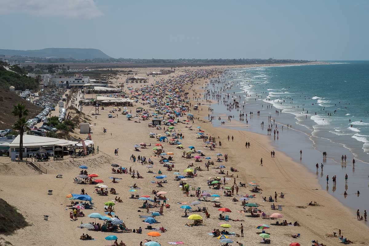Playas de Conil, en una vista del pasado verano.