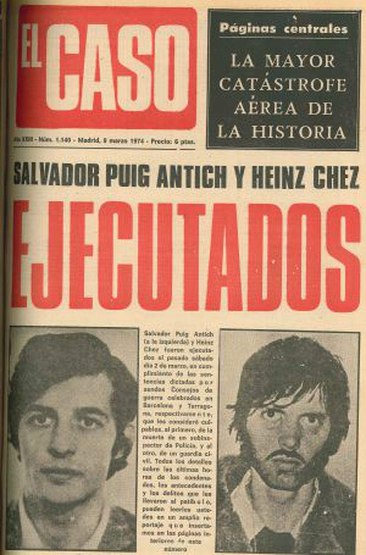PORTADA 'EL CASO' EJECUCIÒN ANTICH CHEZ