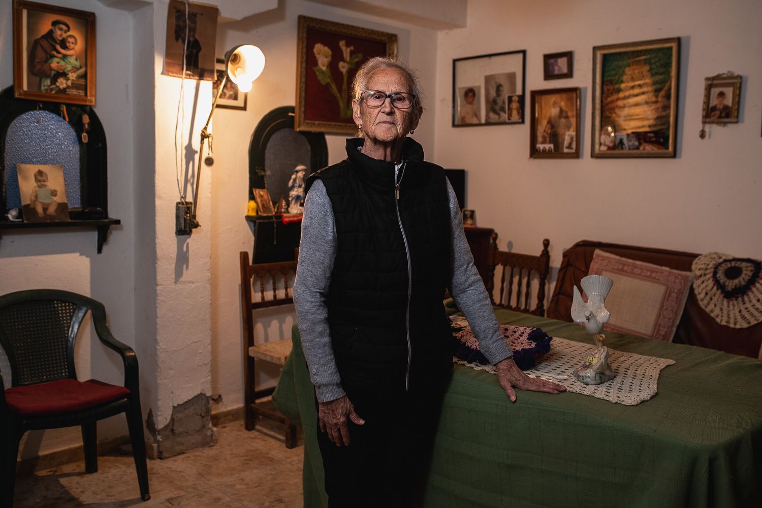 Ana Maestre, la última habitante de La Señuela.