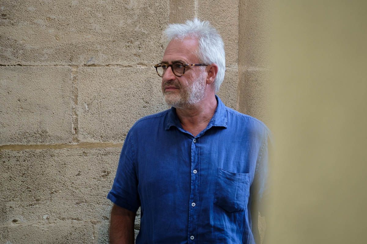 Paco de la Rosa, después de la entrevista con lavozdelsur.es / FOTO: MANU GARCÍA