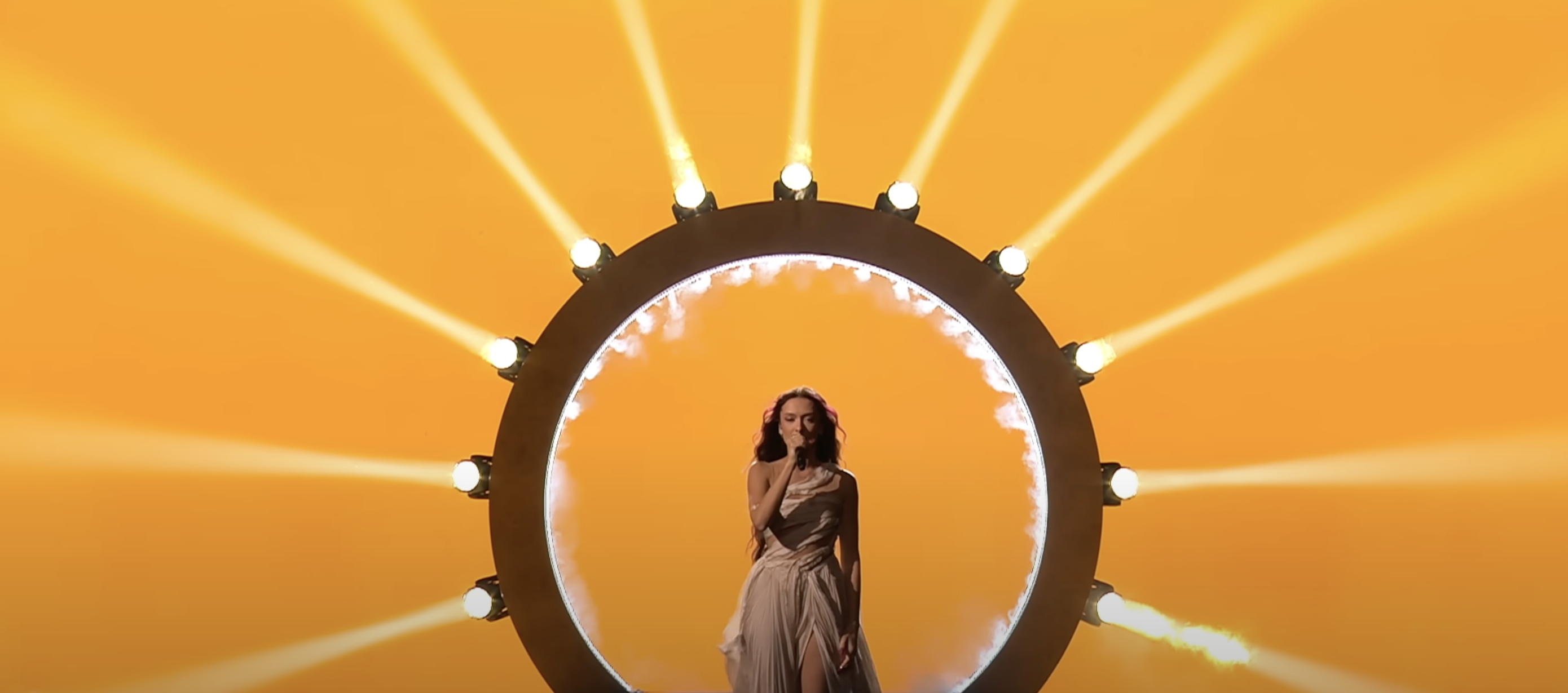 La cantante de Israel en Eurovisión 2024.