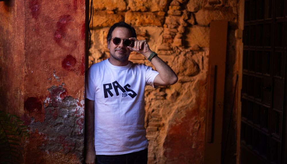 Sergio Rejano, vicepresidente y músico del grupo Seco Seco Seco. 