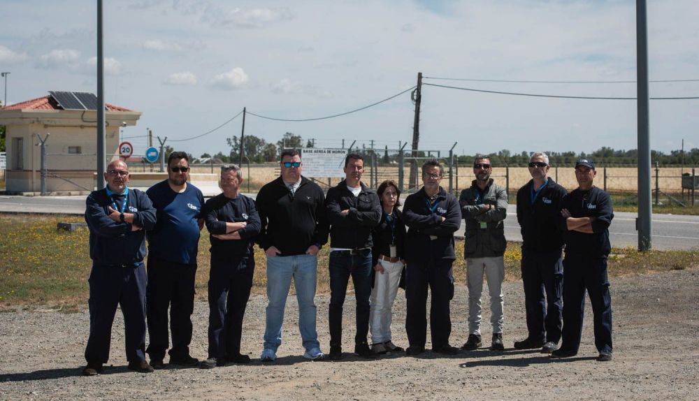 BASE MORÓN TRABAJADORES KBR SEVILLA 12