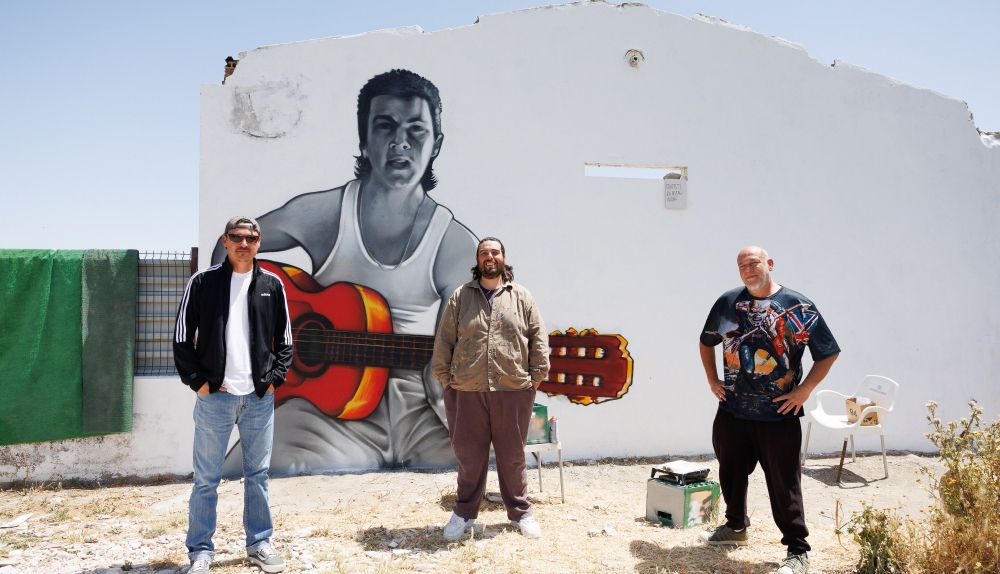 Grafitti Miguel Benítez , los Matajares 
