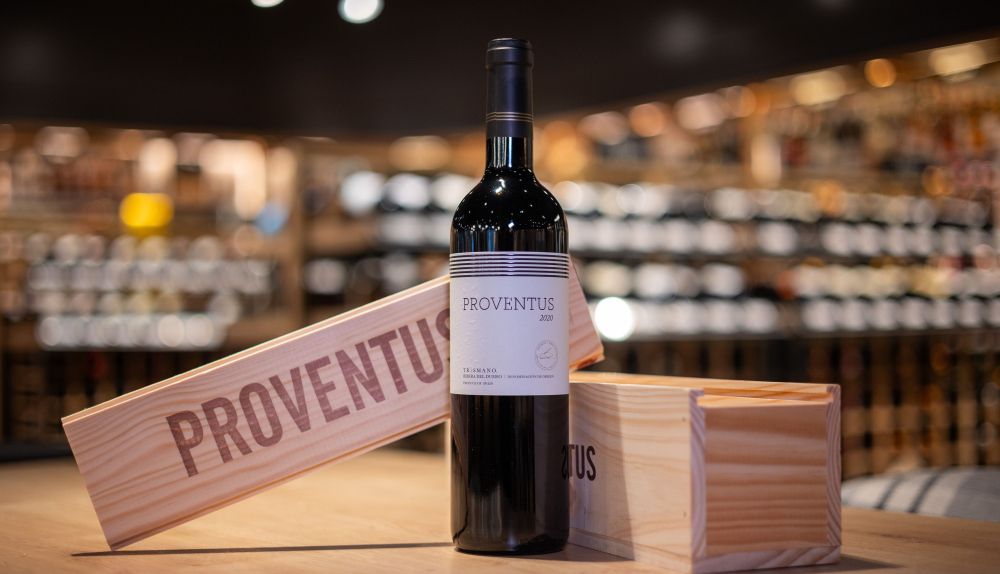 Botella de ribera Proventus.