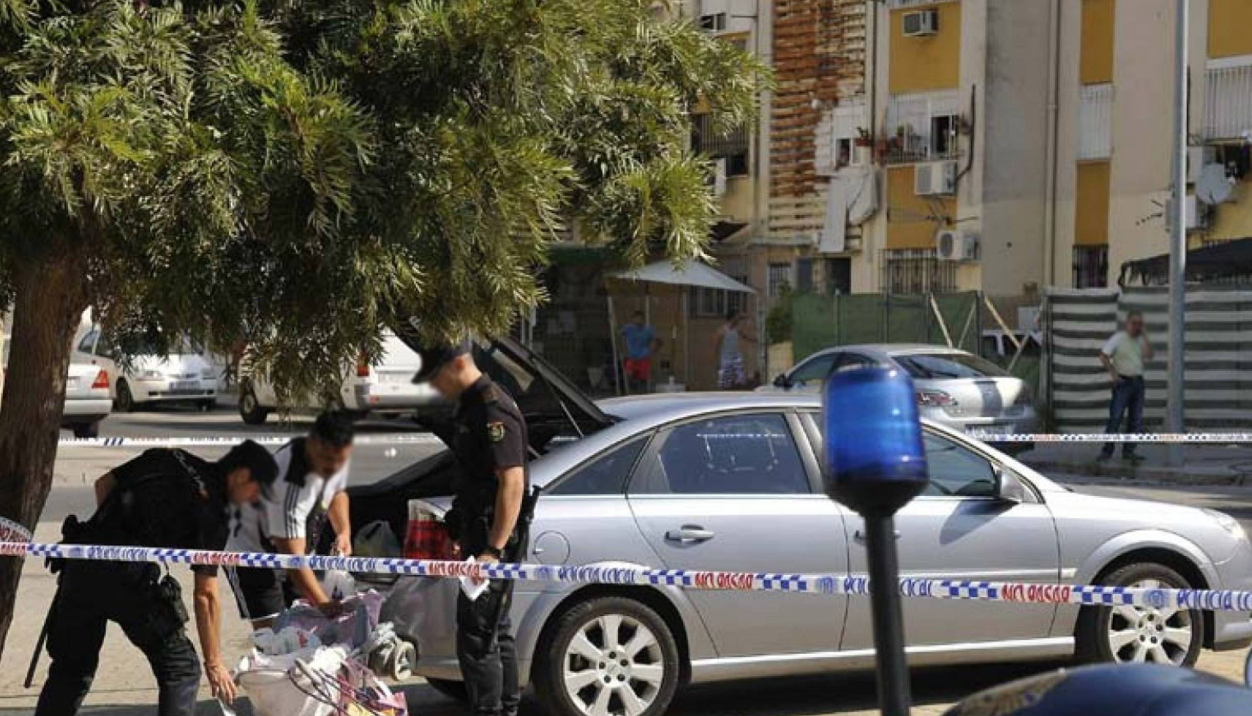 Imagen de archivo tras un tiroteo en las Tres Mil Viviendas.