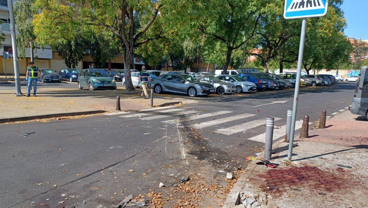 Imagen del lugar donde tuvo lugar la reyerta en las Tres Mil Viviendas.