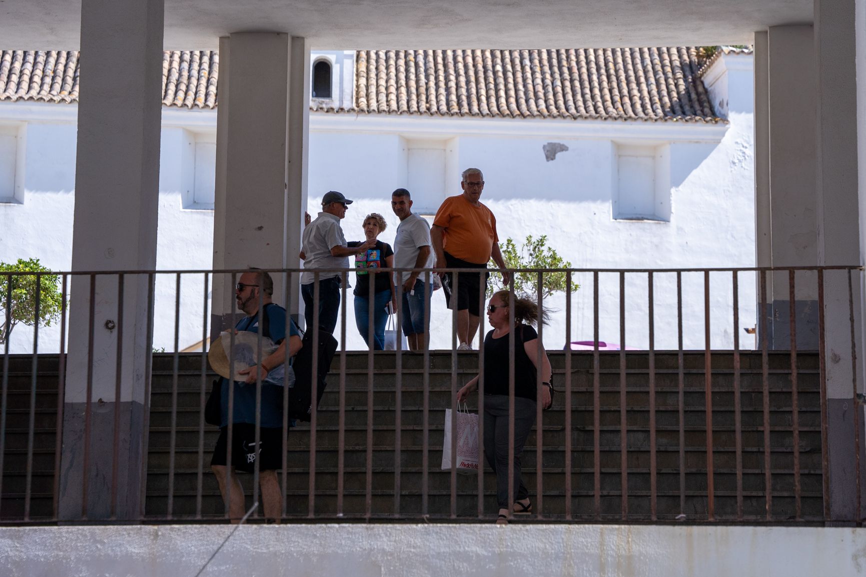 CIERRE DE LA ESCALERA DE CAPUCHINO CADIZ FOTO REYNA 10