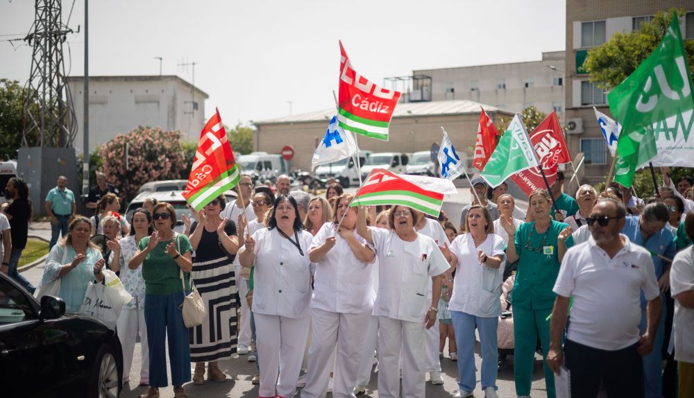 PROTESTAS HOSPITAL DE JEREZ POR LA SANIDAD PUBLICA 16
