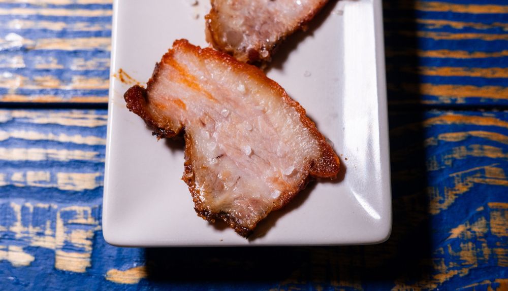 Tapa de chicharrones.