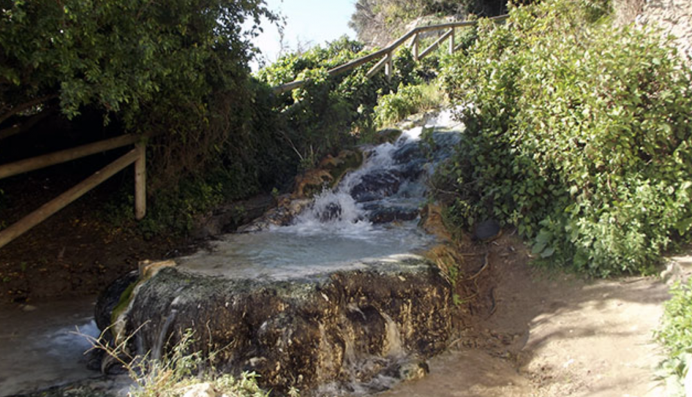 Pozas de Santa Lucía en Vejer.