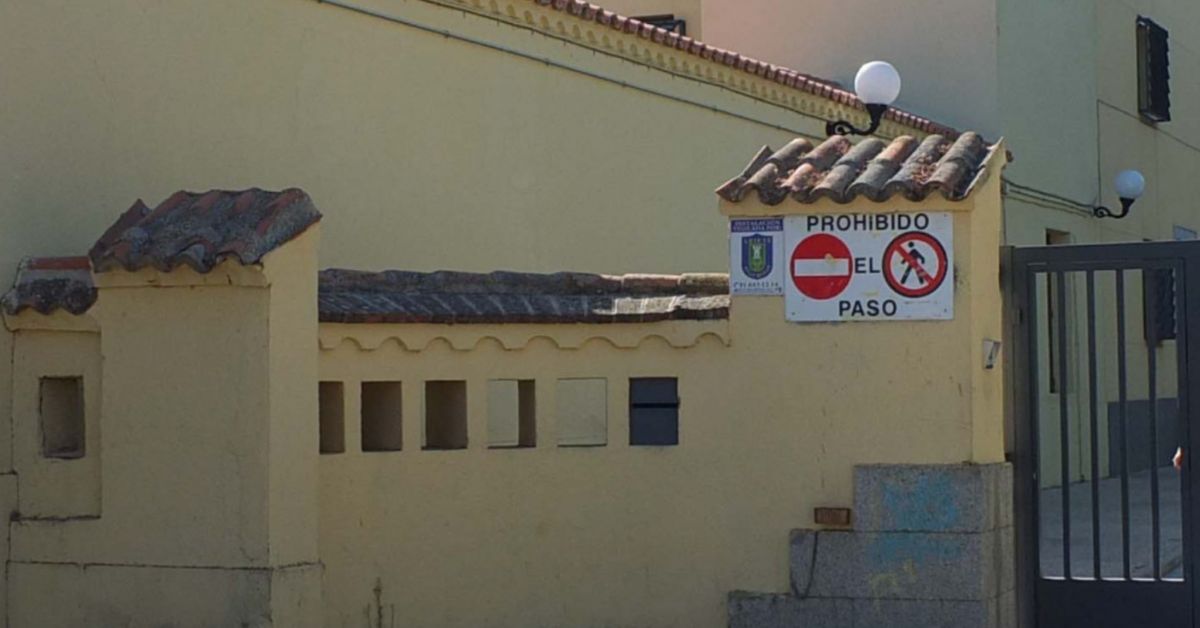 Un centro de menores. Un centro de menores.