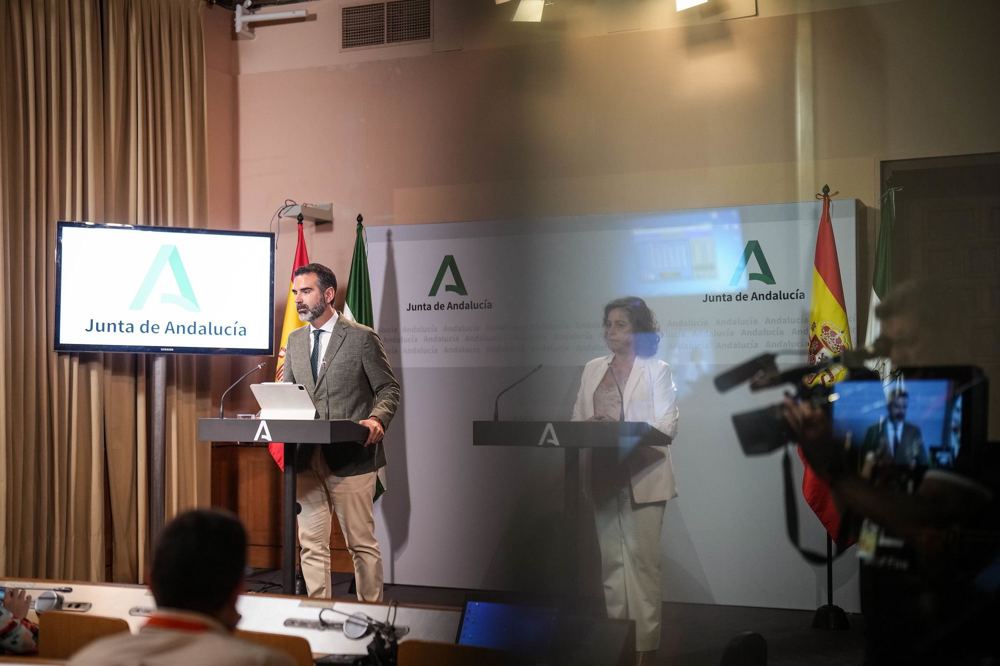 Ramón Fernández-Pacheco, portavoz de la Junta de Andalucía.