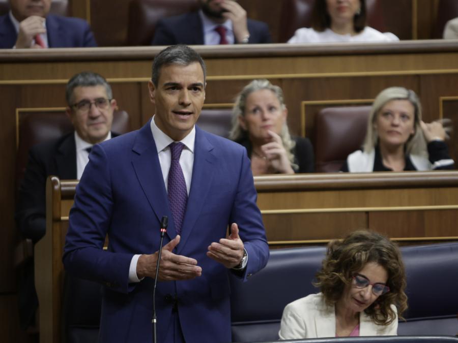 Pedro Sánchez en el Congreso.