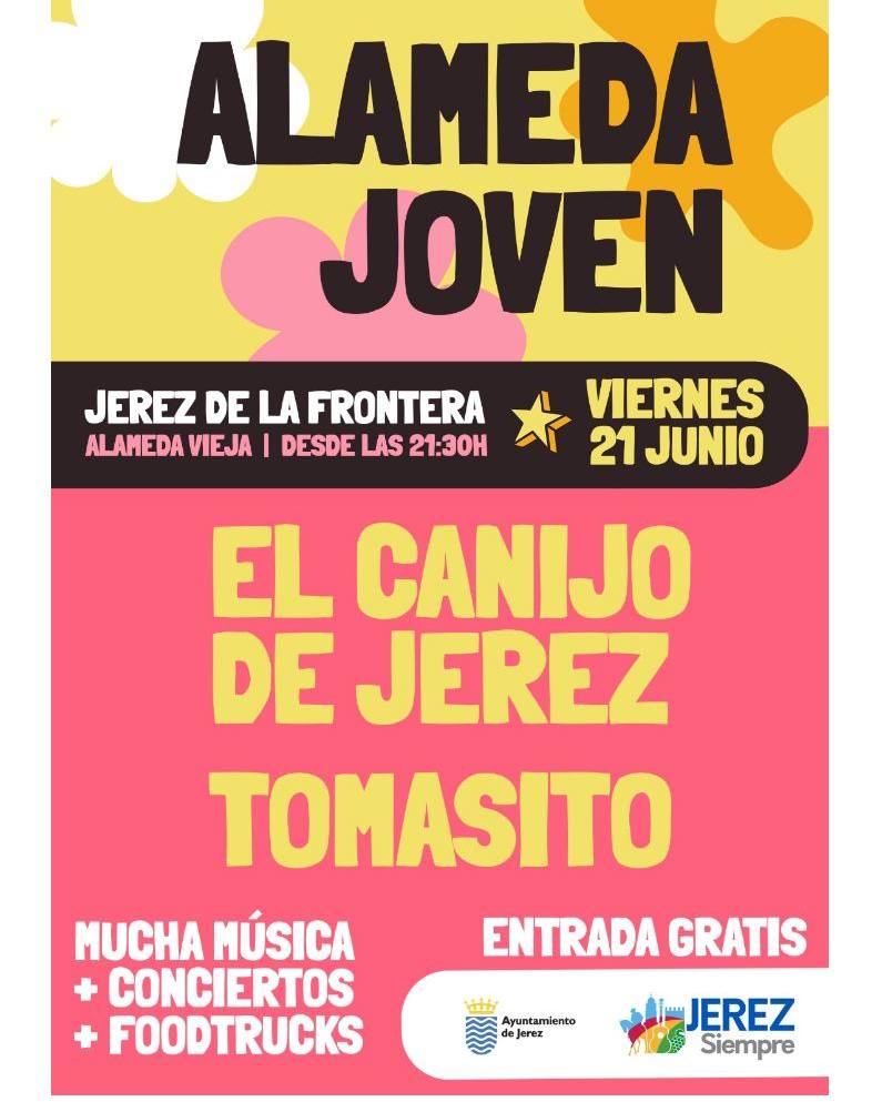 Cartel del espectáculo 'Alameda Joven'.
