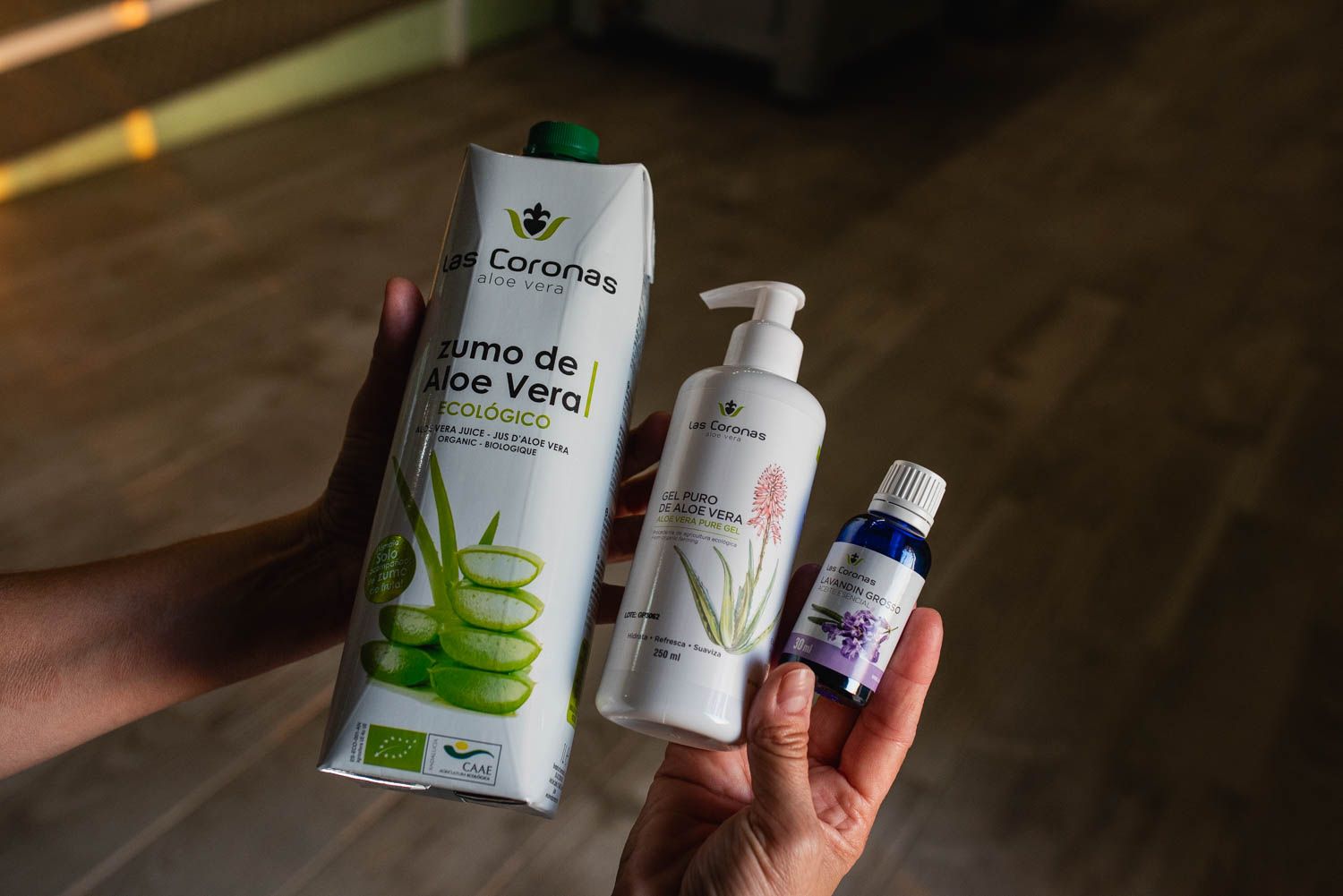 La finca Las Coronas, con lavanda, aloe vera, chopos y eucaliptos en plena campiña de Carmona, en imágenes.