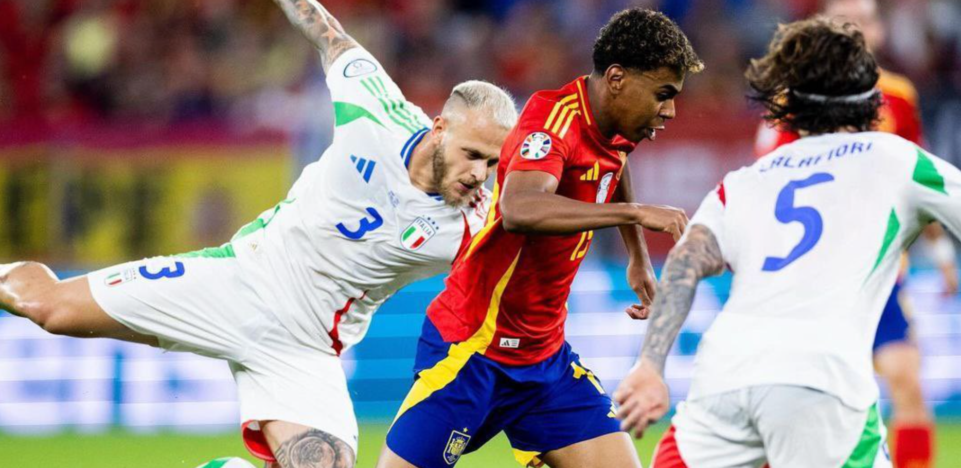 Lamine Yamal, ante Italia.