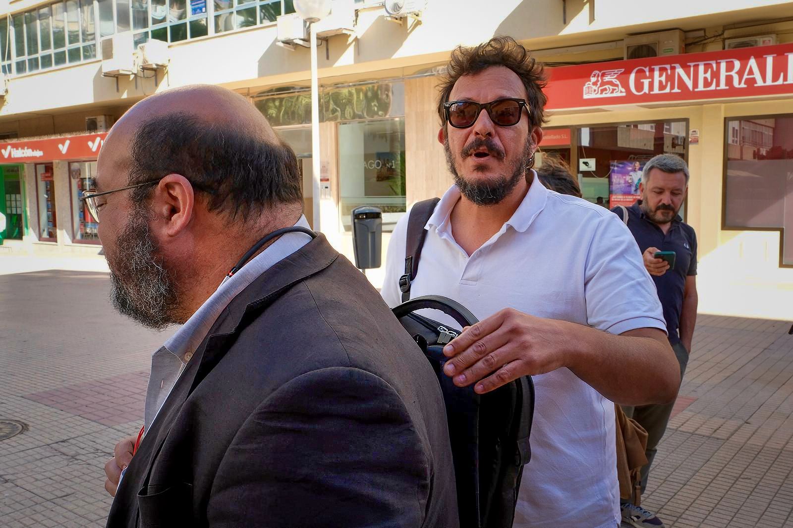 José María González 'Kichi', ex alcalde de Cádiz, declara en los Juzgados de Cádiz este lunes.