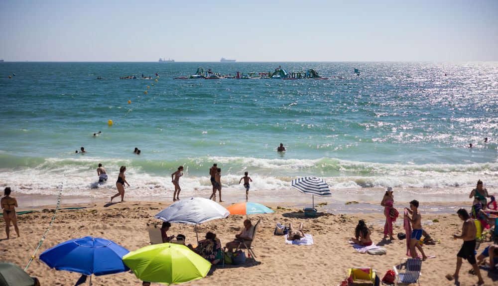 La playa de Las Redes, en El Puerto, en una imagen de archivo.