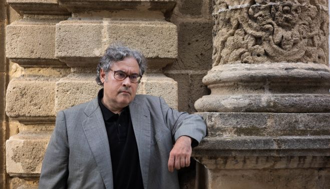 Juan Manuel de Prada, durante su estancia en Jerez.