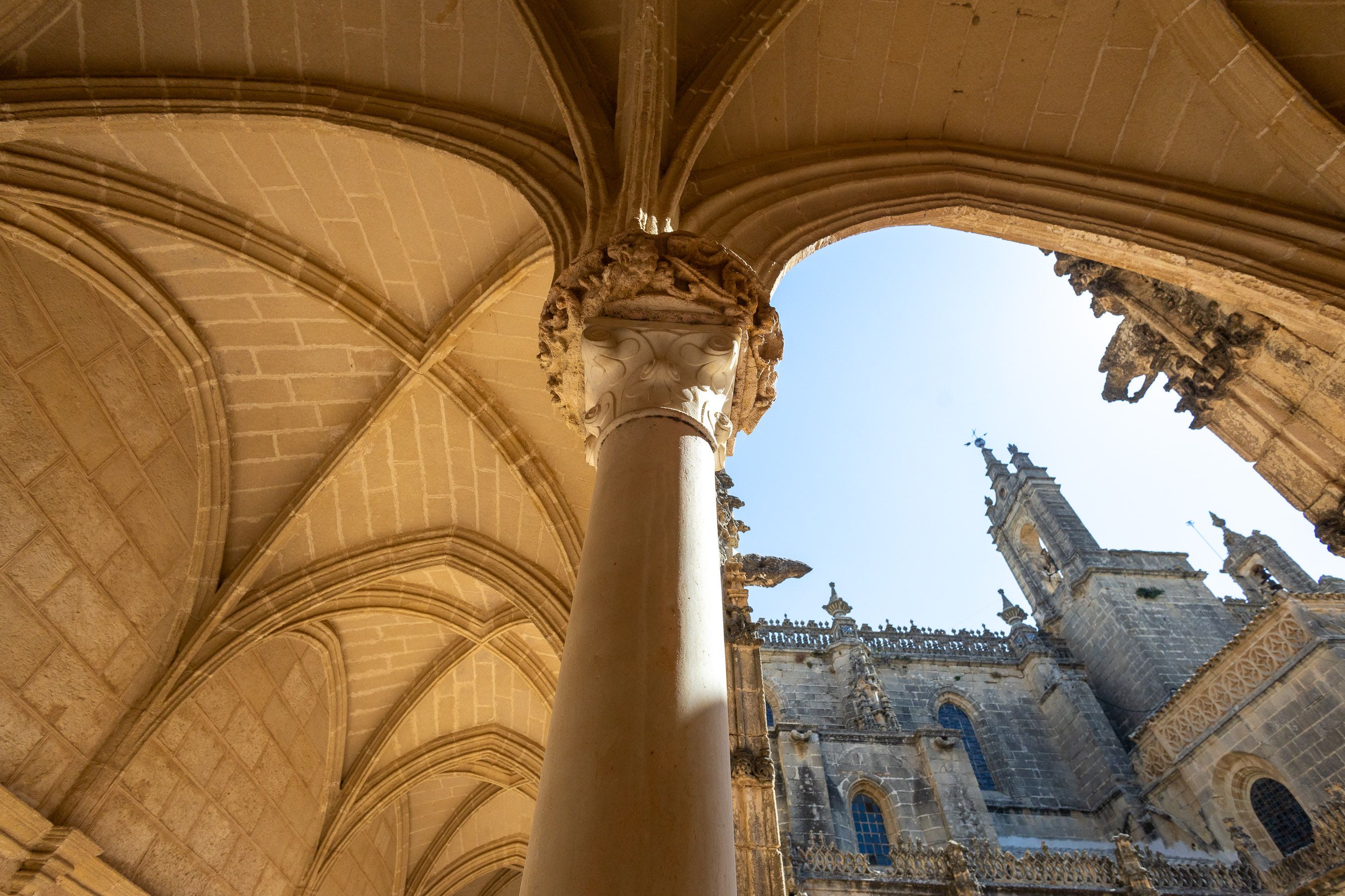 Interior del monasterio de la Cartuja.