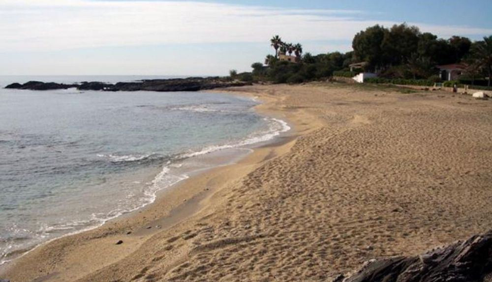 Cala Panizo, en Cuevas de Almanzora en Almería. 