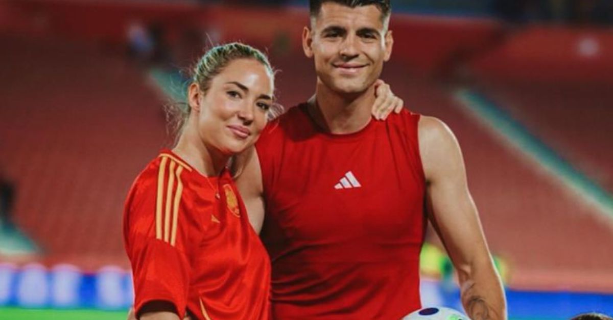 Alice Campello, junto a Álvaro Morata. Alice Campello, junto a Álvaro Morata.