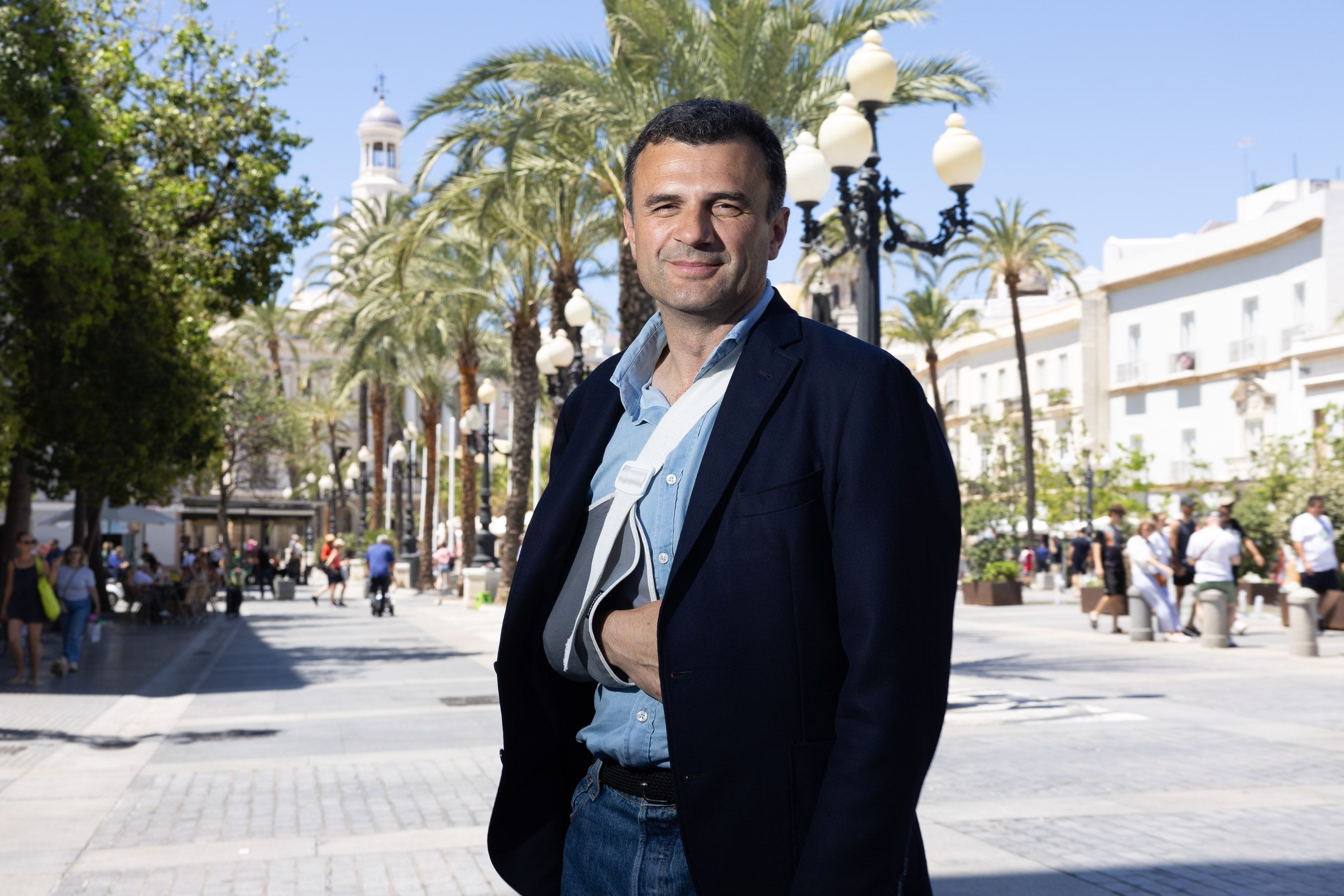 Bruno García, alcalde de Cádiz.