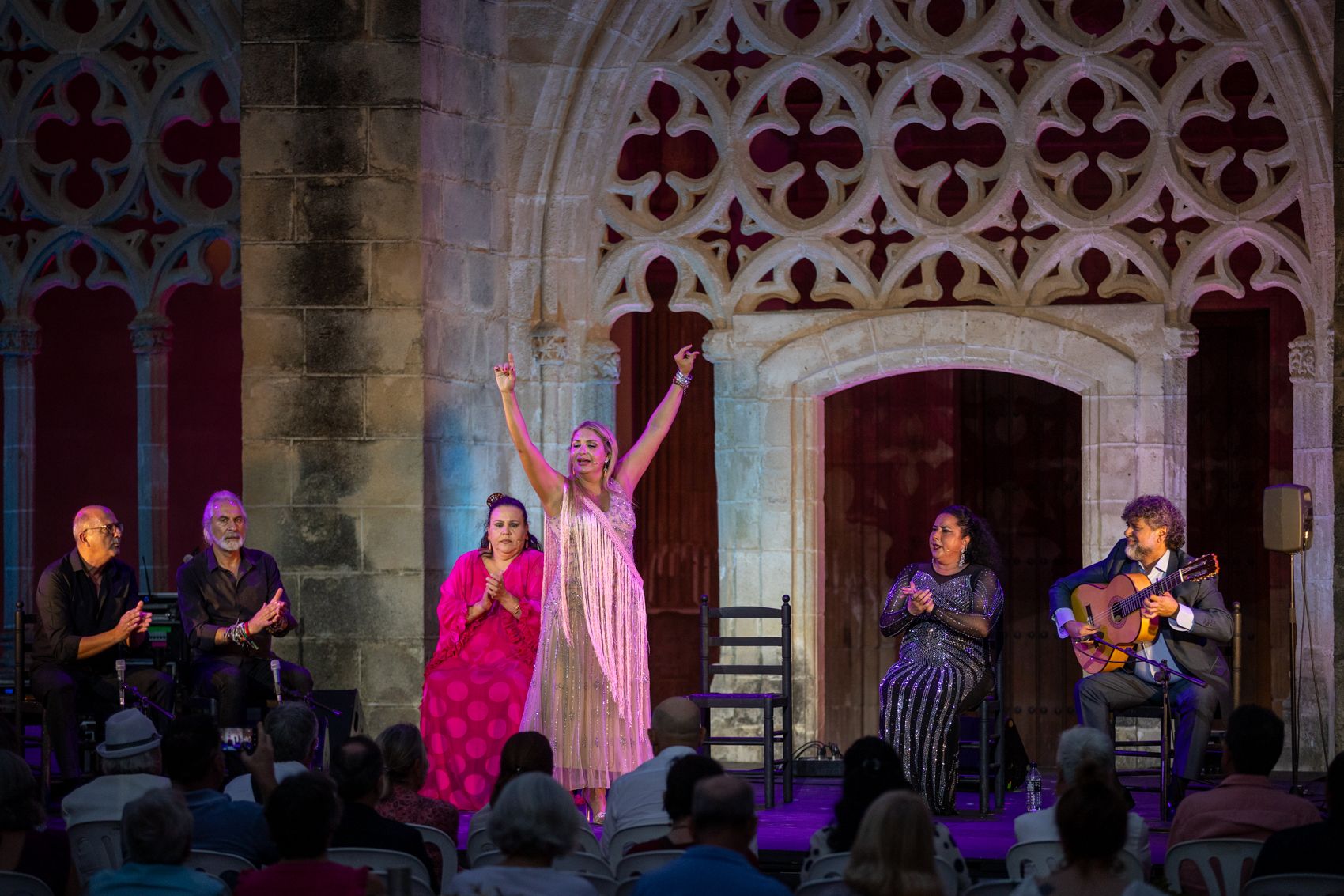 ‘Jerez-Jerez’. Eva del Cristo, Ana de lo Reyes y Kina Méndez. Manuel Jero