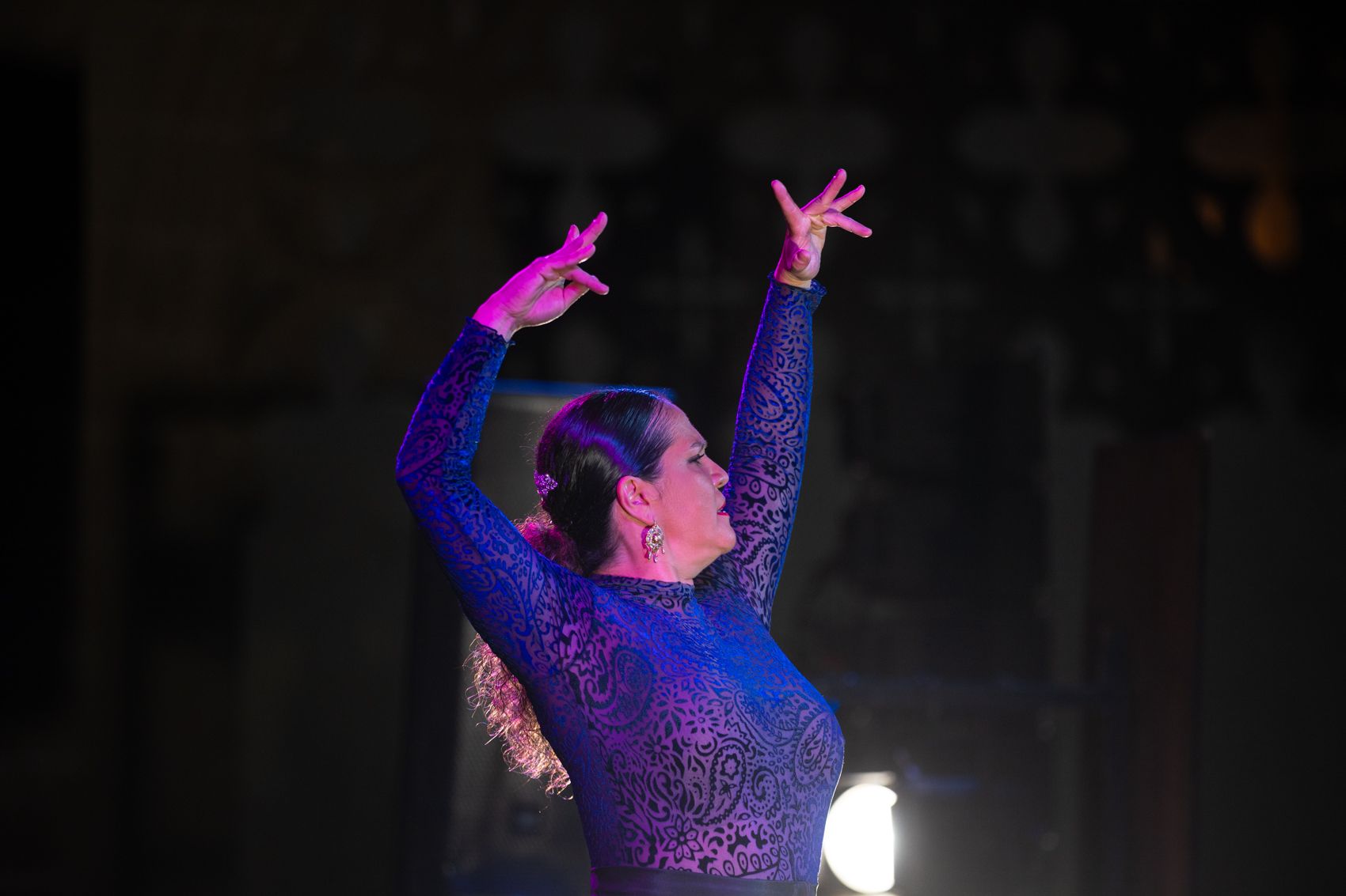 Soraya Clavijo y su cuadro