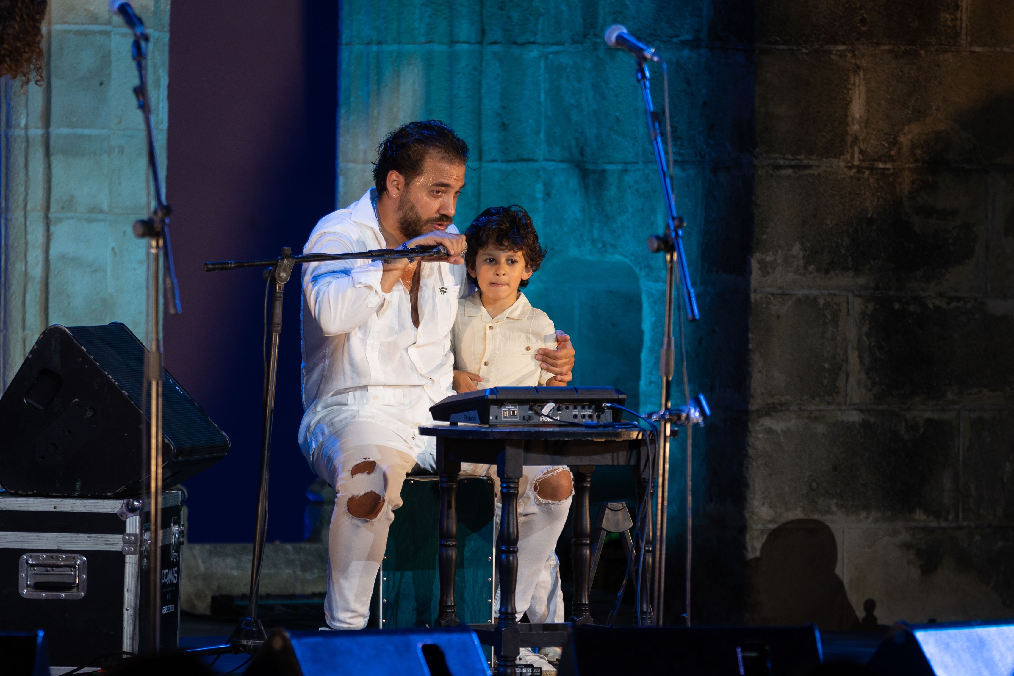 Ané Carrasco y familia