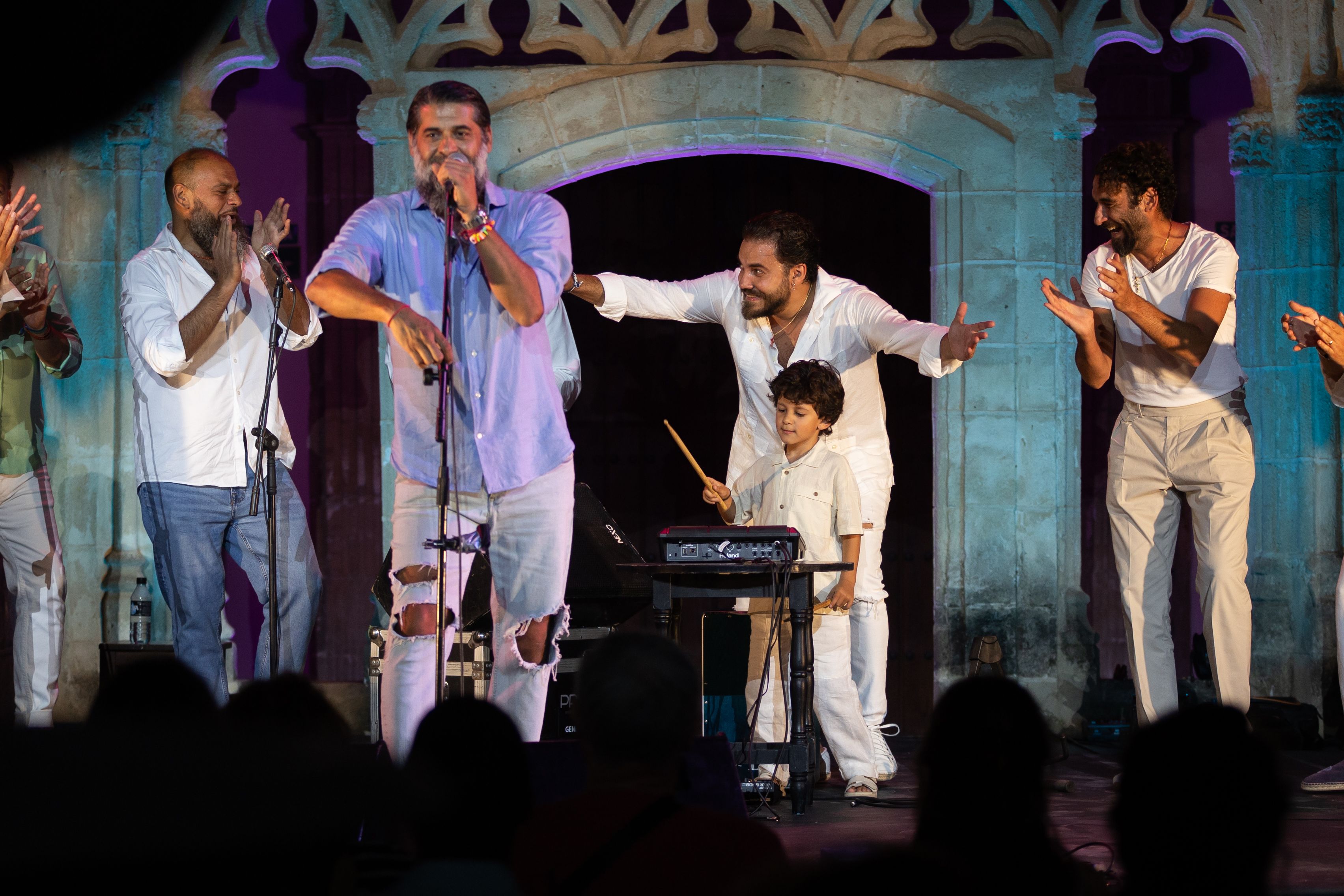 Ané Carrasco y familia