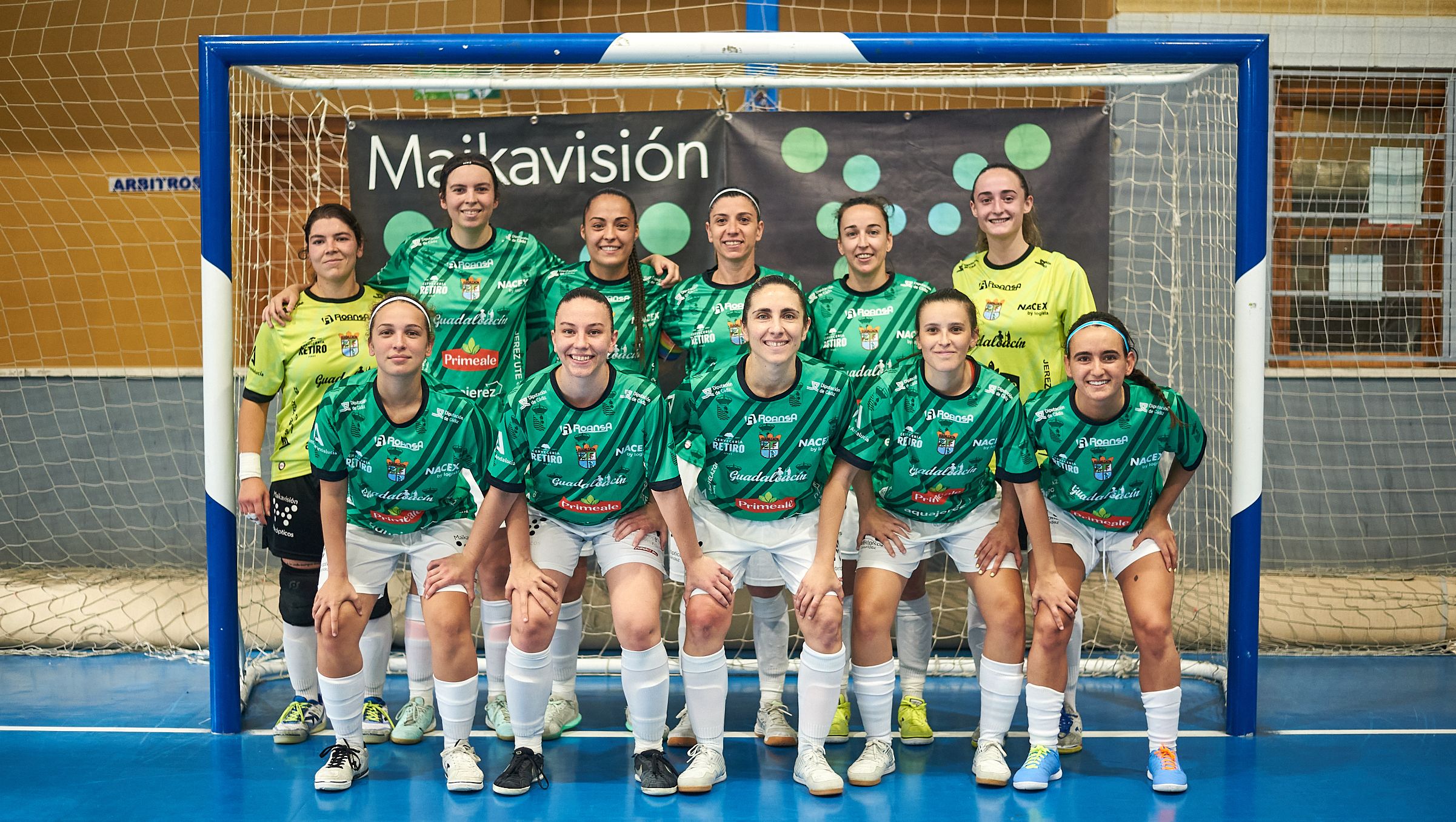 El equipo del Guadalcacín FSF que logró el ascenso a Primera. El equipo del Guadalcacín FSF que logró el ascenso a Primera.