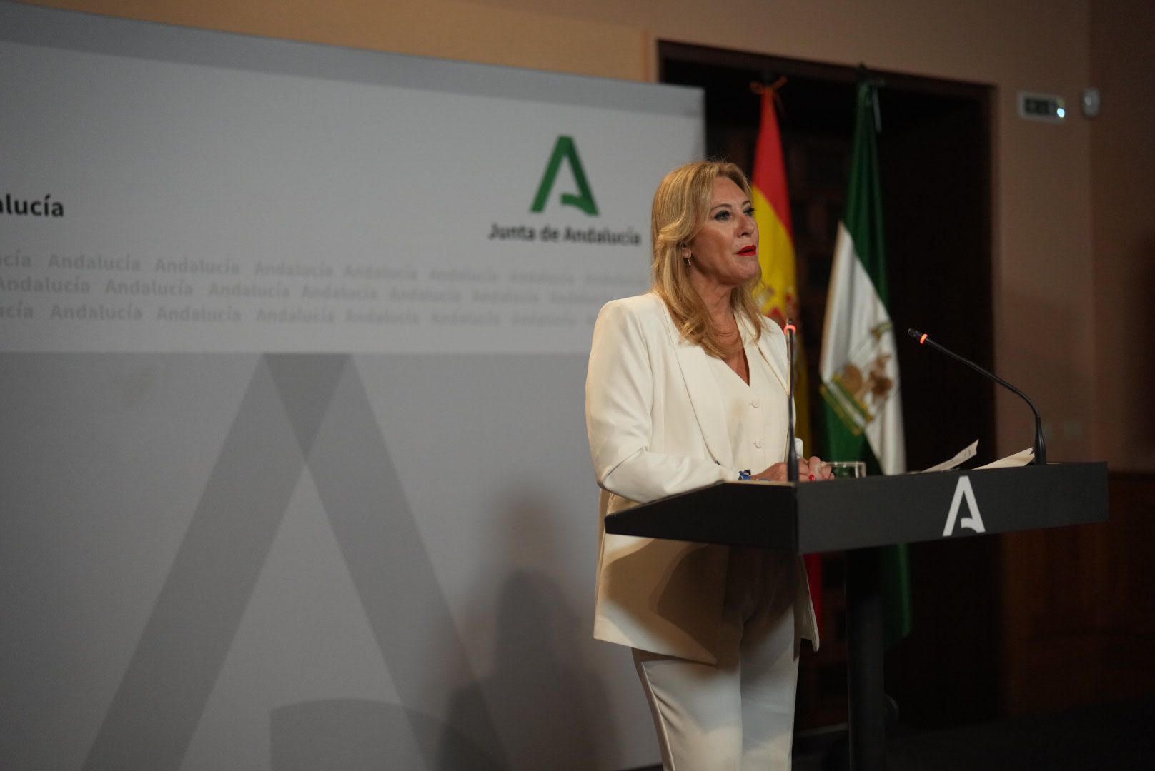 Carolina España, nueva portavoz de la Junta de Andalucía.