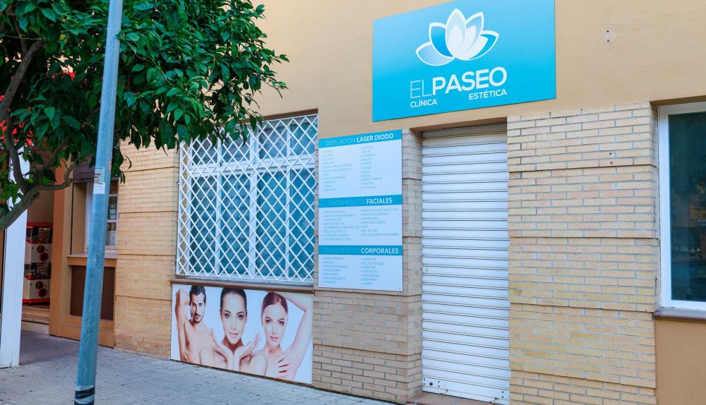 Clínica estética El Paseo,  cerrada.