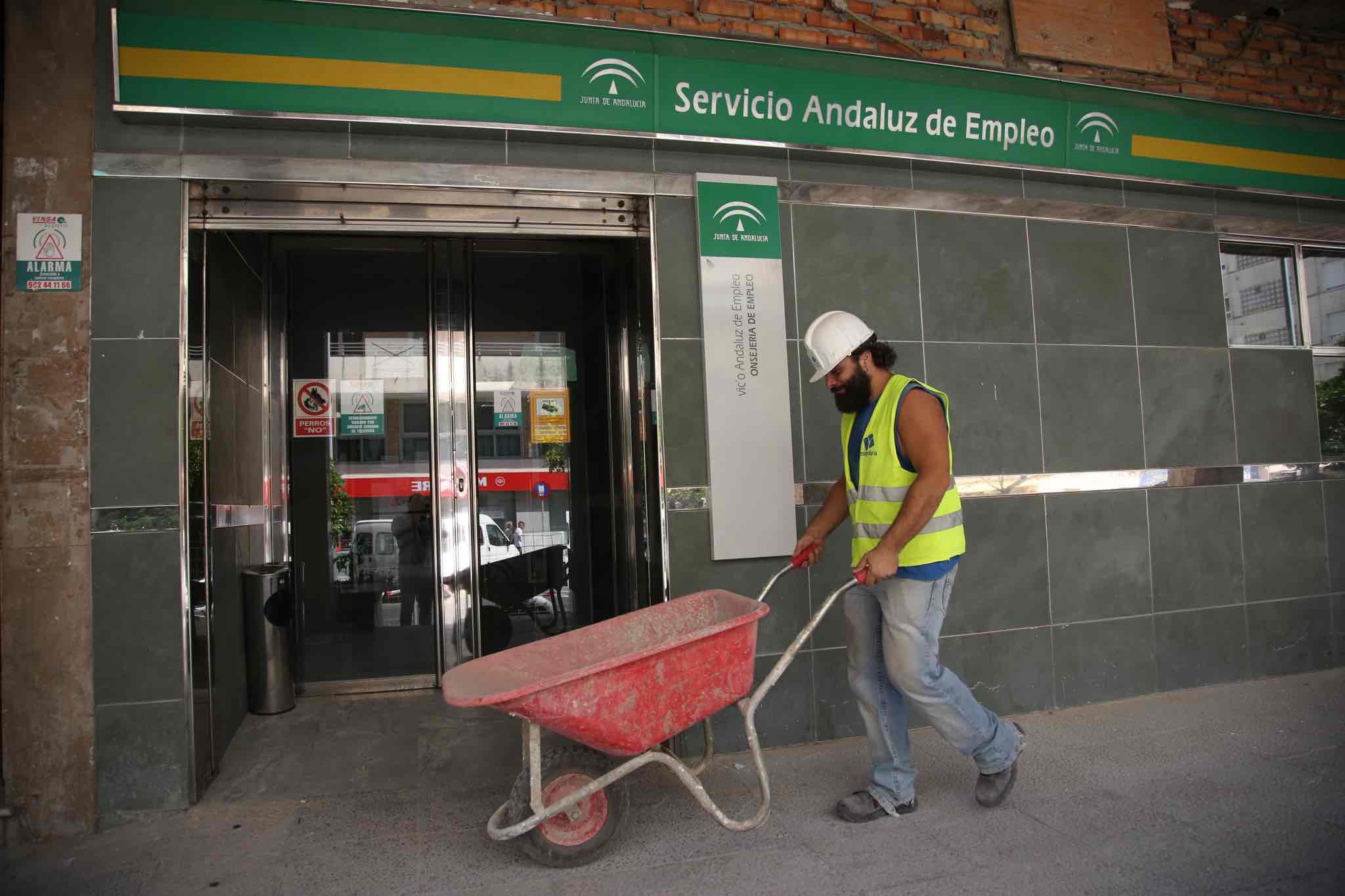 Una oficina del SAE, en una imagen de archivo
